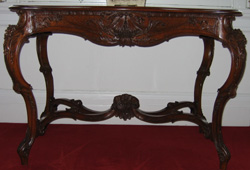 Rococo style table.