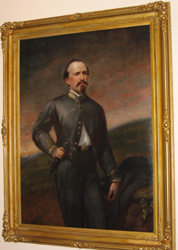 Portrait of General John Hunt Morgan, C. 1868 painted by artist Benjamin Franklin Reinhart.